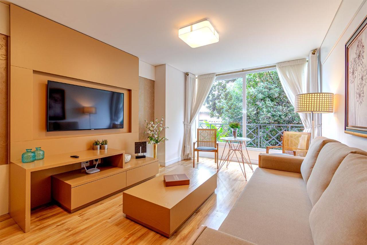 Rosa Apartamento Luxo no Centro Gramado Exterior foto